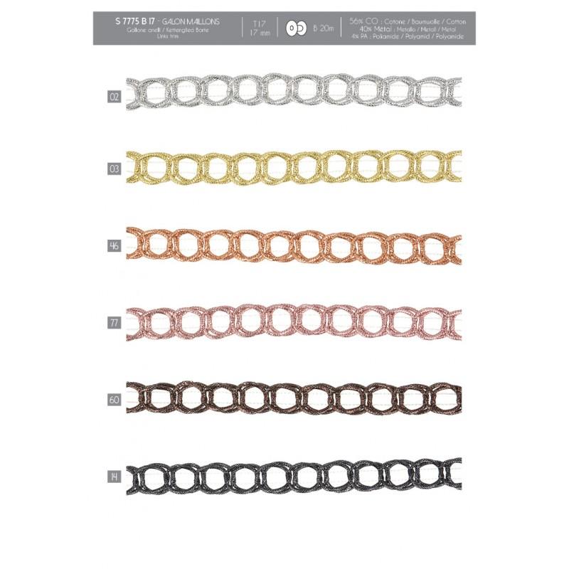 Stephanoise S7775 - GALON MAILLONS