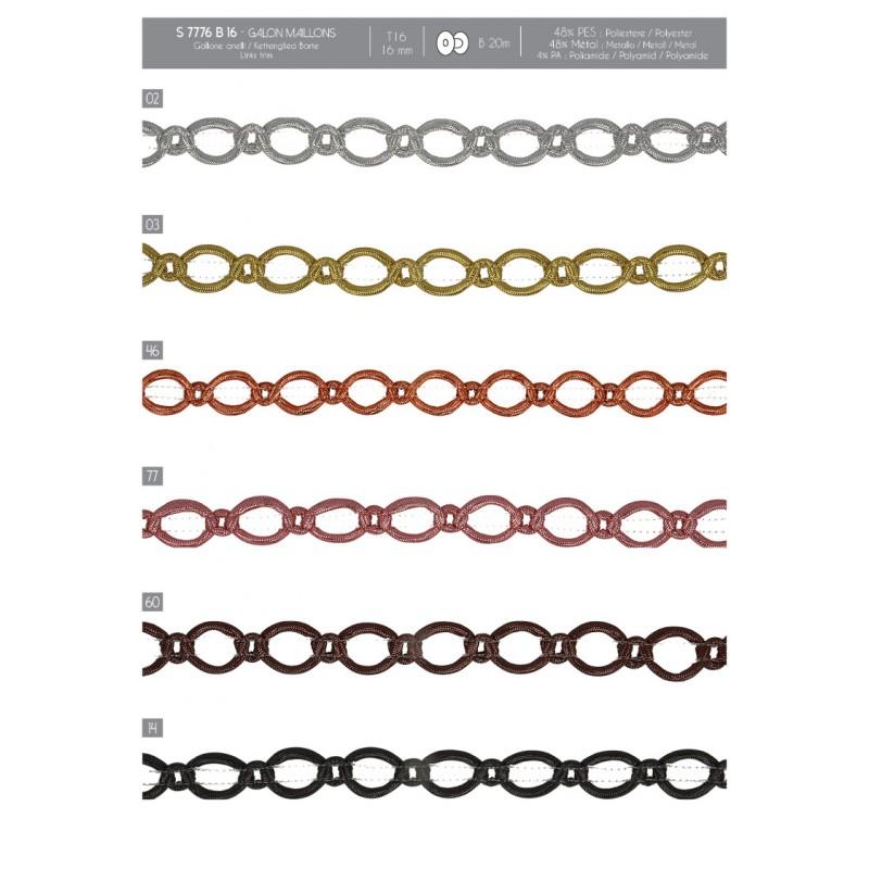 Stephanoise S7776 - GALON MAILLONS