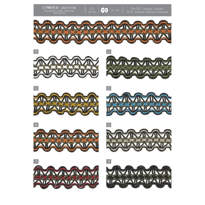 Stephanoise S7780 - GALON ROBE