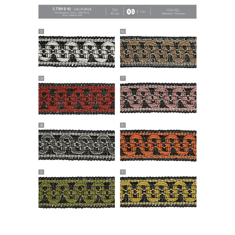 Stephanoise S7789 - GALON VAGUE