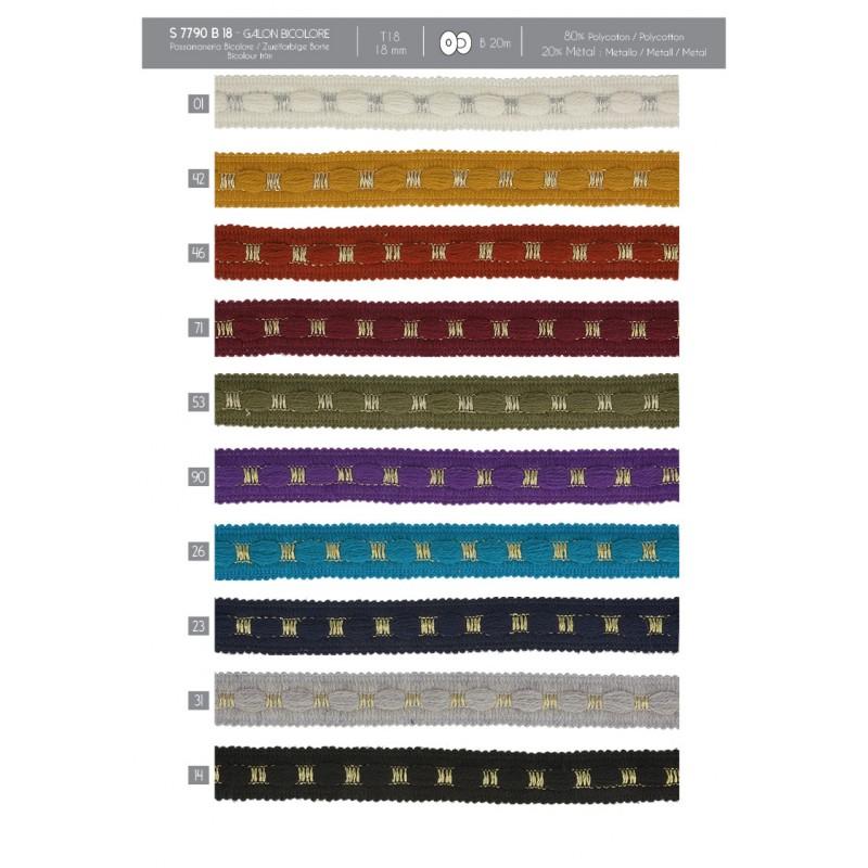 Stephanoise S7790 - GALON BICOLORE