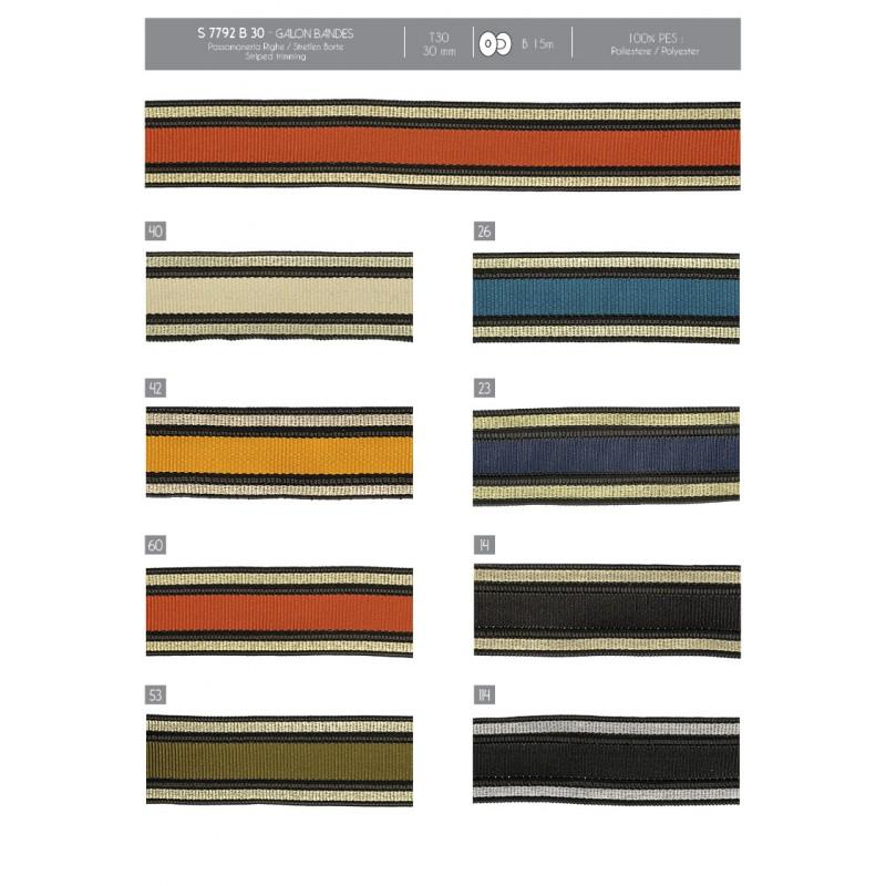 Stephanoise S7792 - GALON BANDES