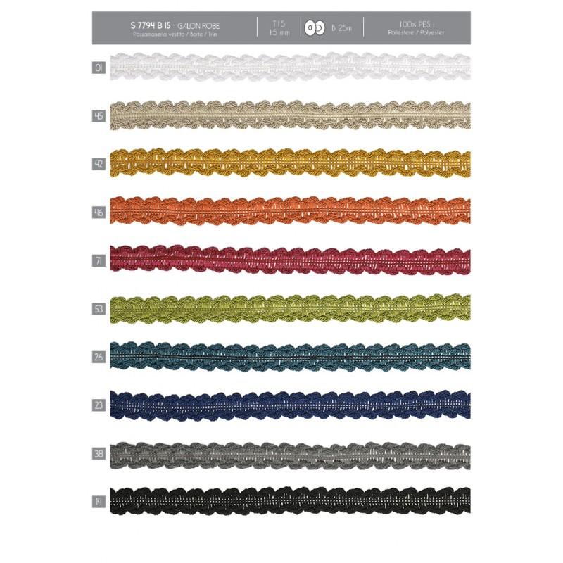 Stephanoise S7794 - GALON ROBE