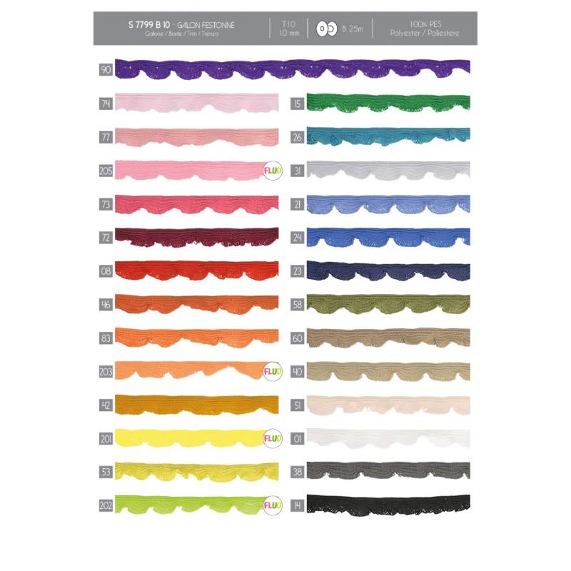 Stephanoise S7799 - GALON FESTONNÉ