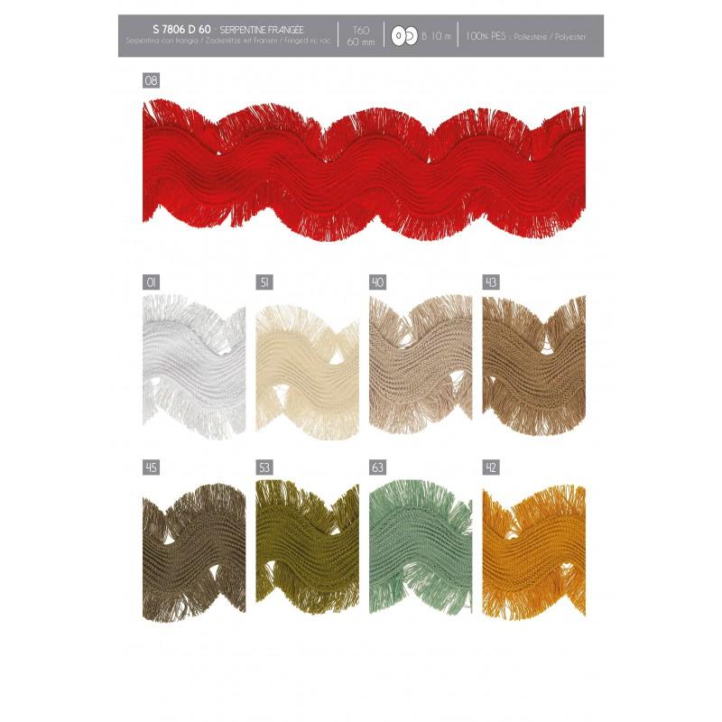 Stephanoise S7806 - SERPENTINE FRANGÉE