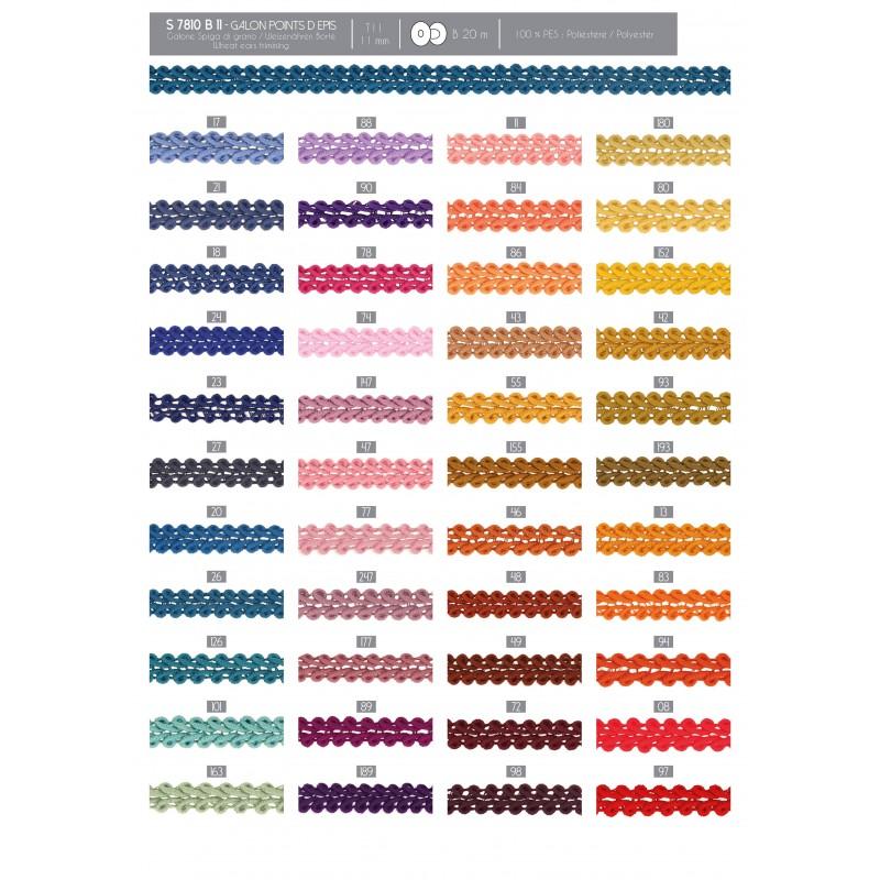 Stephanoise S7810 - GALON POINTS D EPIS