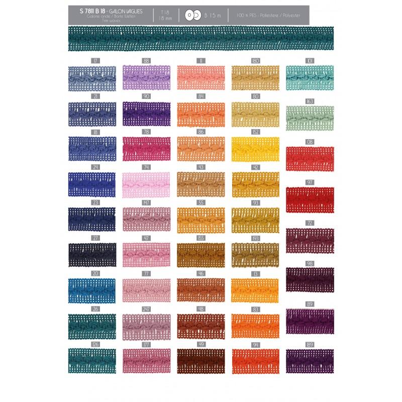 Stephanoise S7811 - GALON VAGUES