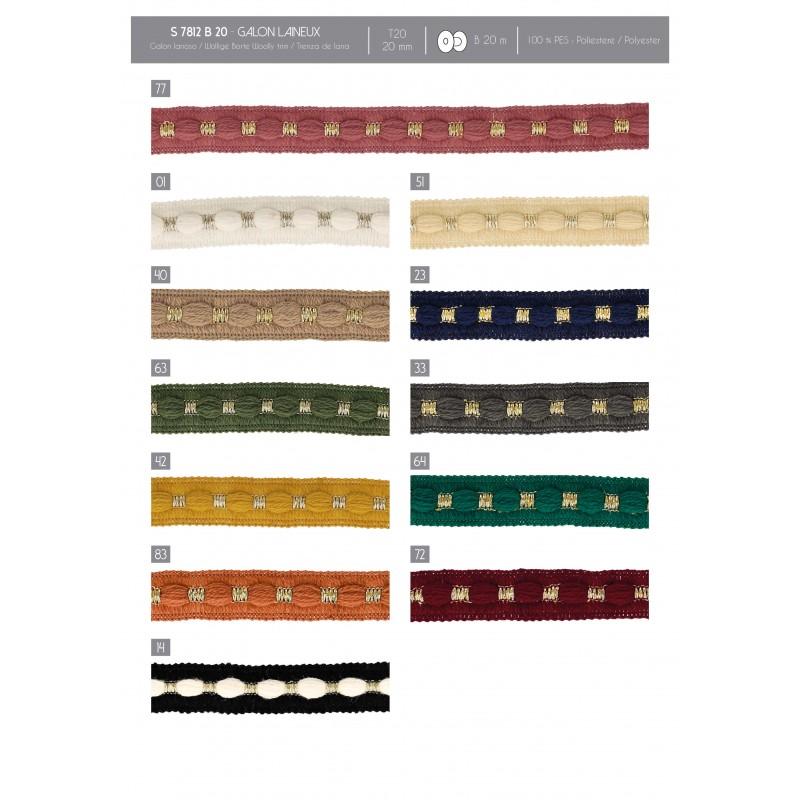 Stephanoise S7812 - GALON LAINEUX