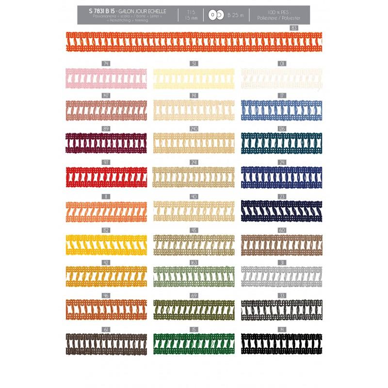 Stephanoise S7831 - GALON JOUR ECHELLE