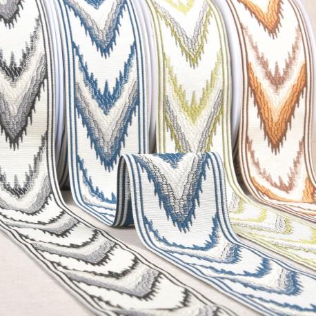 stephanoise S7836 - GALON JACQUARD CHEVRONS