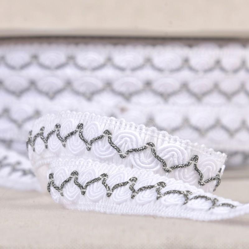 Stephanoise S7841 - GALON AVEC BOURDON METAL