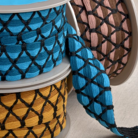 stephanoise S7843 - GALON BICOLORE SIX BRINS