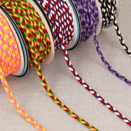 stephanoise S7850 - TRESSE TRICOLORE 3 BRINS