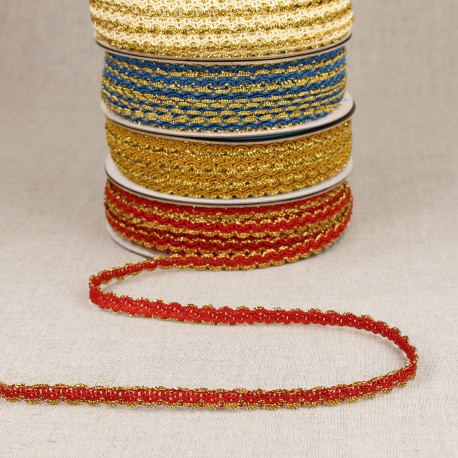 stephanoise S7853 - GALON CROQUET METALLIQUE