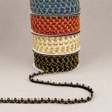 stephanoise S7854 - GALON BOUCLETTES METALLIQUES