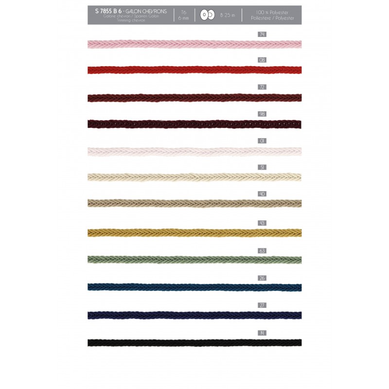 Stephanoise S7855 - GALON CHEVRONS