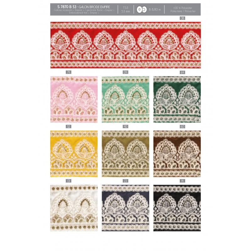 Stephanoise S7870 - GALON BRODE EMPIRE