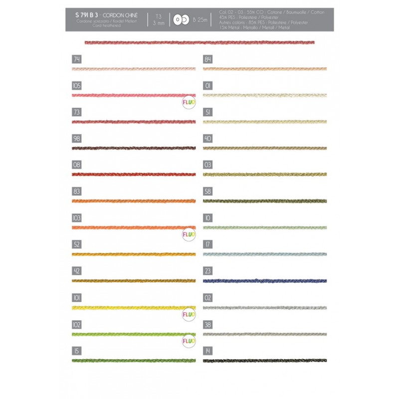 Stephanoise S791 - CORDON CHINÉ