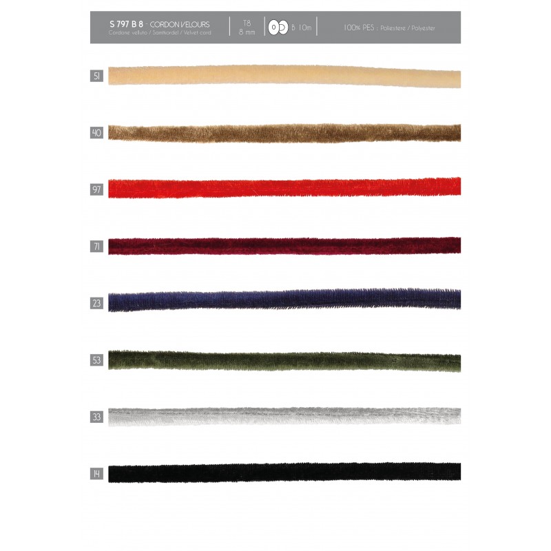 Stephanoise S797 - CORDON VELOURS