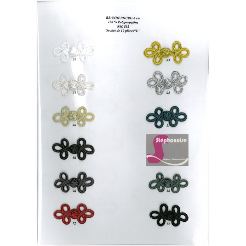 Stephanoise S832 - BRANDEBOURG 6CM