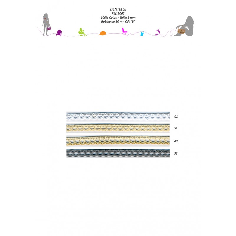 Stephanoise S9062 - DENTELLE COTON