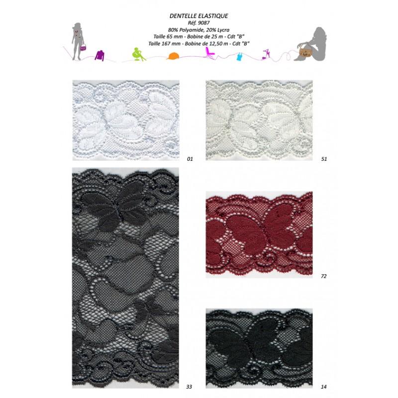 Stephanoise S9087 - DENTELLE ELASTIQUE 167MM
