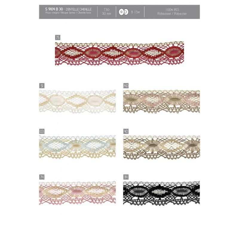 Stephanoise S9104 - DENTELLE CHENILLE