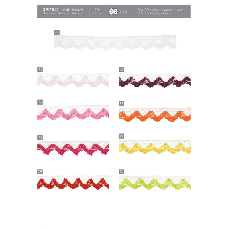 Stephanoise S9117 - DENTELLE VAGUES