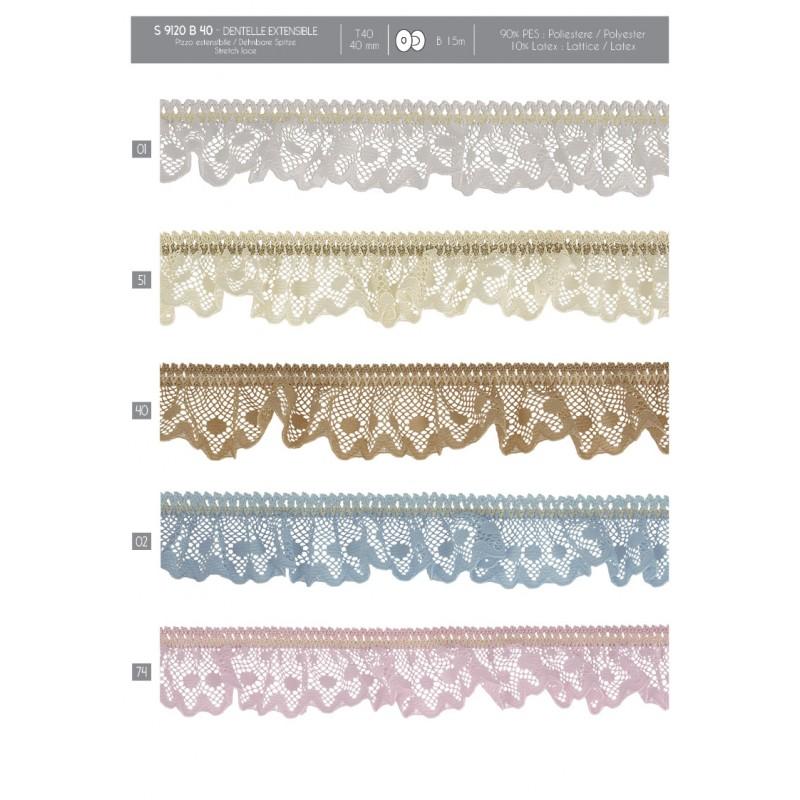 Stephanoise S9120 - DENTELLE EXTENSIBLE