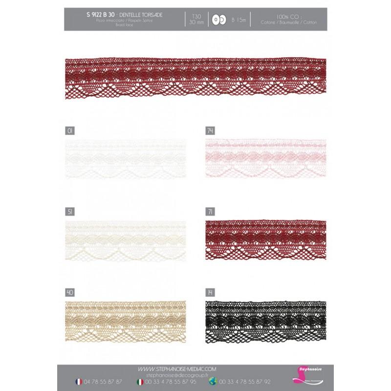 Stephanoise S9122 - DENTELLE TORSADE