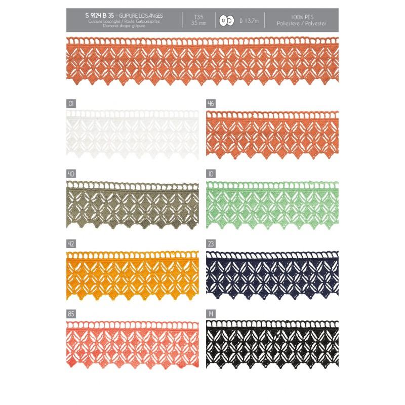 Stephanoise S9124 - GUIPURE LOSANGES
