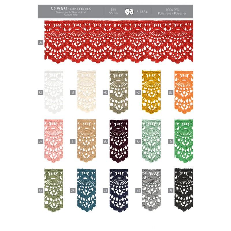 Stephanoise S9129 - GUIPURE RONDS