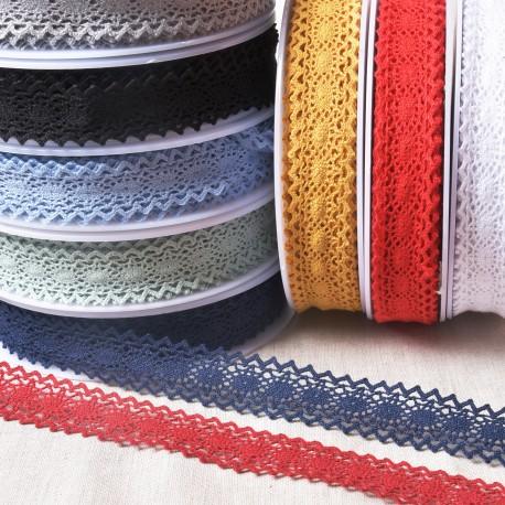 stephanoise S9152 - DENTELLE COTON ENTRE DEUX "TORTUE"