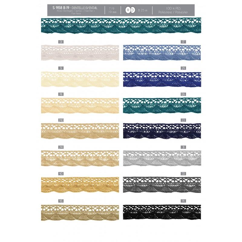 Stephanoise S9158 - DENTELLE EVENTAIL