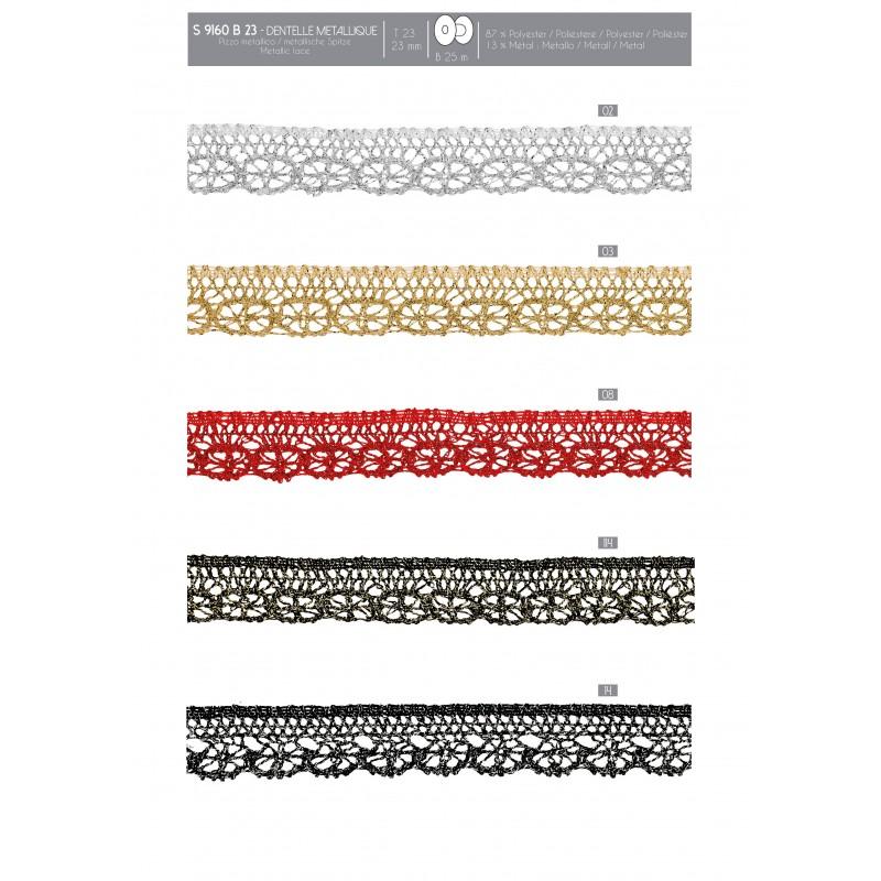 Stephanoise S9160 - DENTELLE METALLIQUE