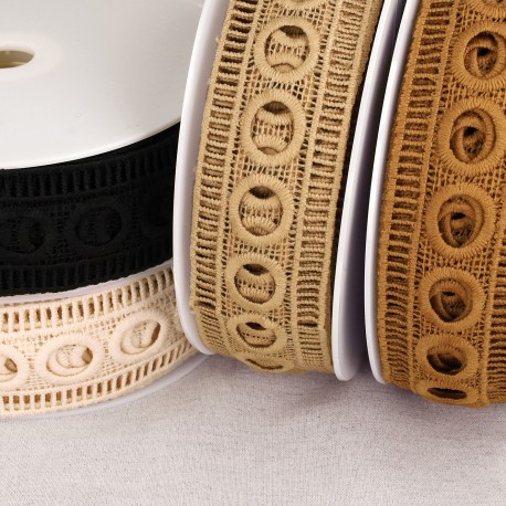 Stephanoise S9165 - GUIPURE PASSE RUBANS