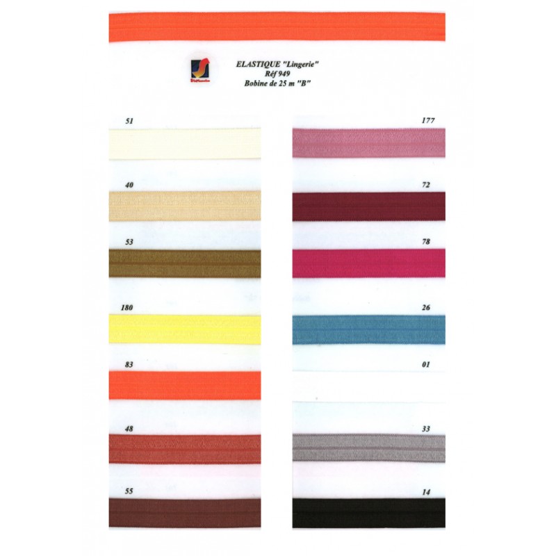Stephanoise S949 - ELASTIQUE "LINGERIE"