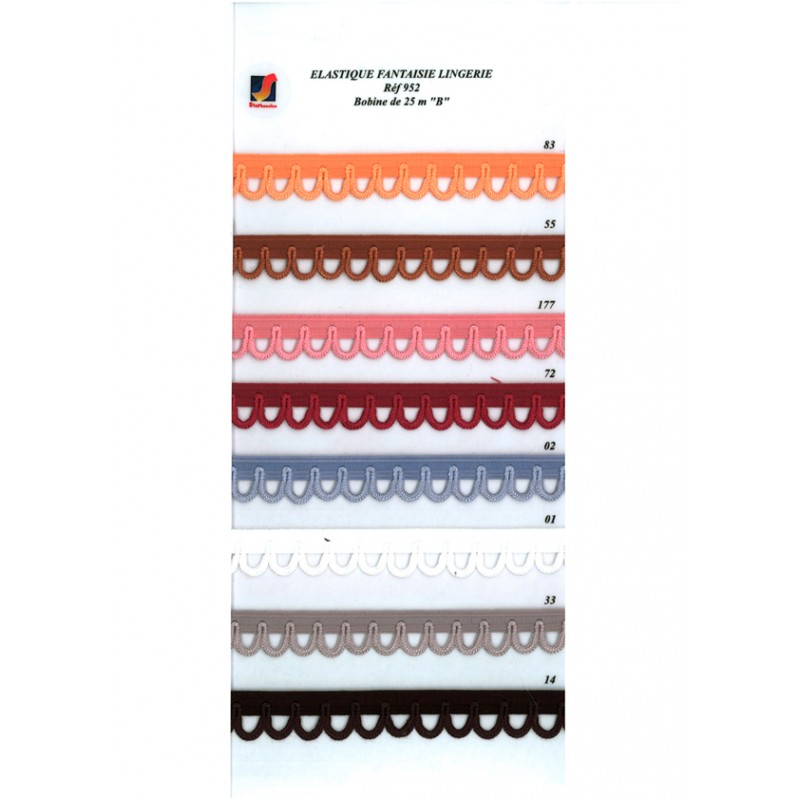 Stephanoise S952 - ELASTIQUE FANTAISIE LINGERIE