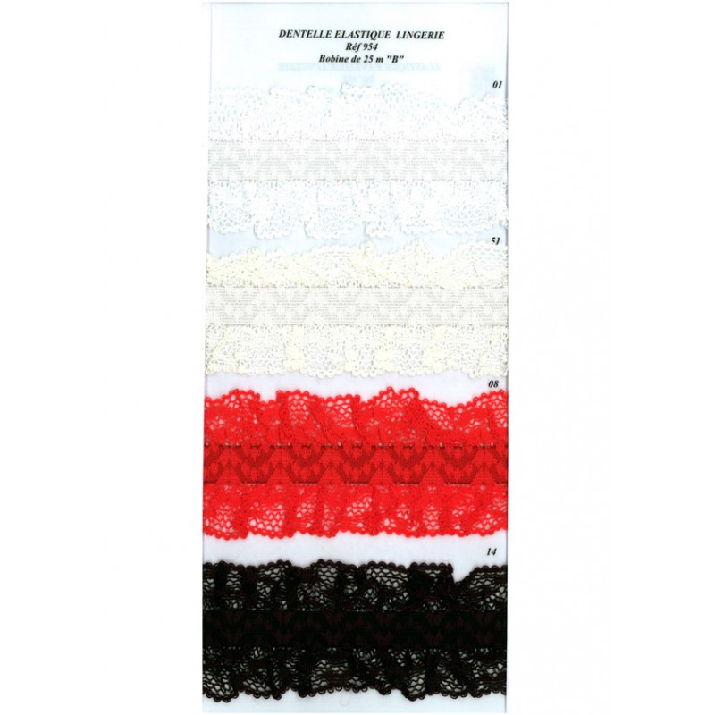 Stephanoise S954 - DENTELLE ELASTIQUE LINGERIE