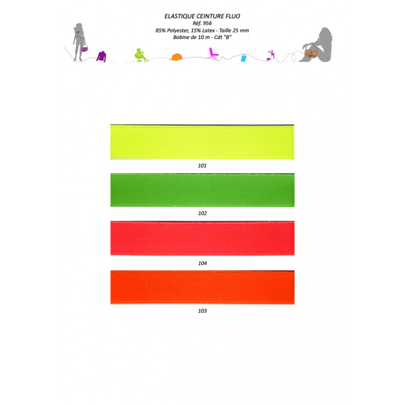 Stephanoise S956 - ELASTIQUE CEINTURE