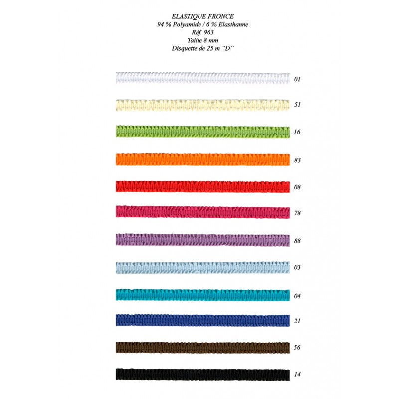 Stephanoise S963 - ELASTIQUE FRONCE