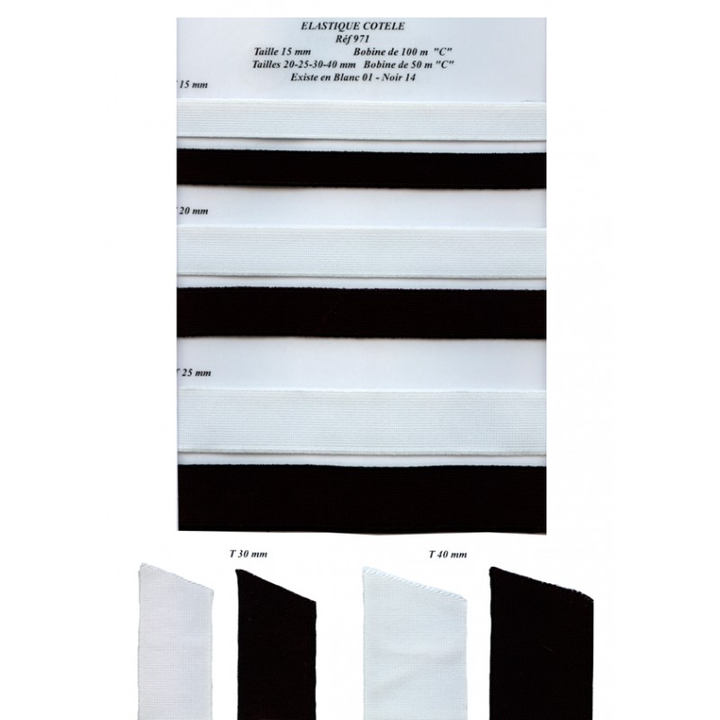 Stephanoise S971 - ELASTIQUE COTELE