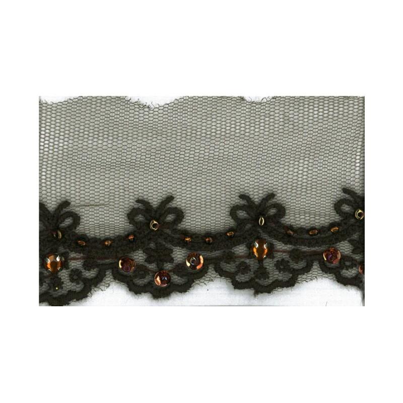 Stephanoise S9728 - BRODERIE/TULLE STRASS PAI