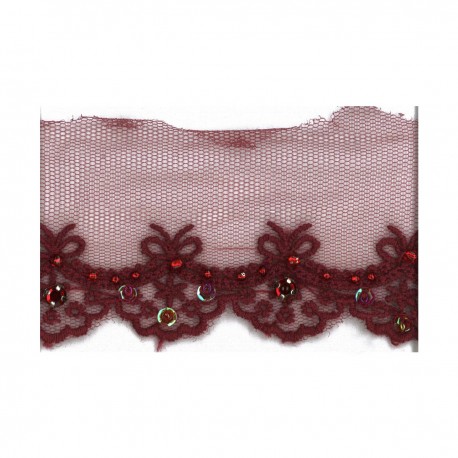 stephanoise S9728 - BRODERIE/TULLE STRASS PAI