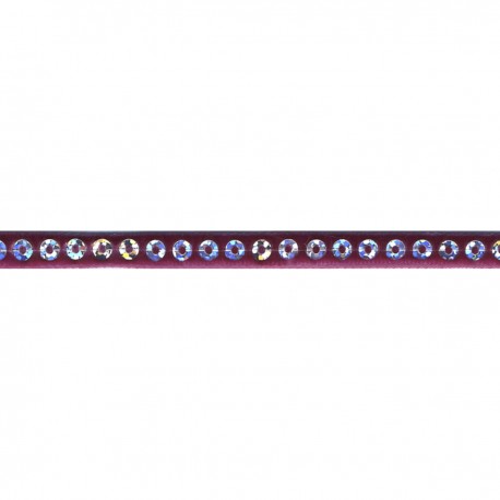 stephanoise S9753 - GALON VELOURS PAILLETTES