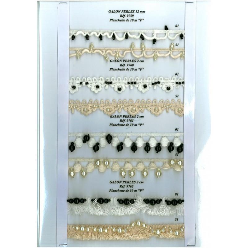 Stephanoise S9759 - GALON PERLES 12MM