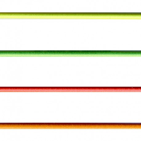 stephanoise S978 - ELASTIQUE ROND FLUO