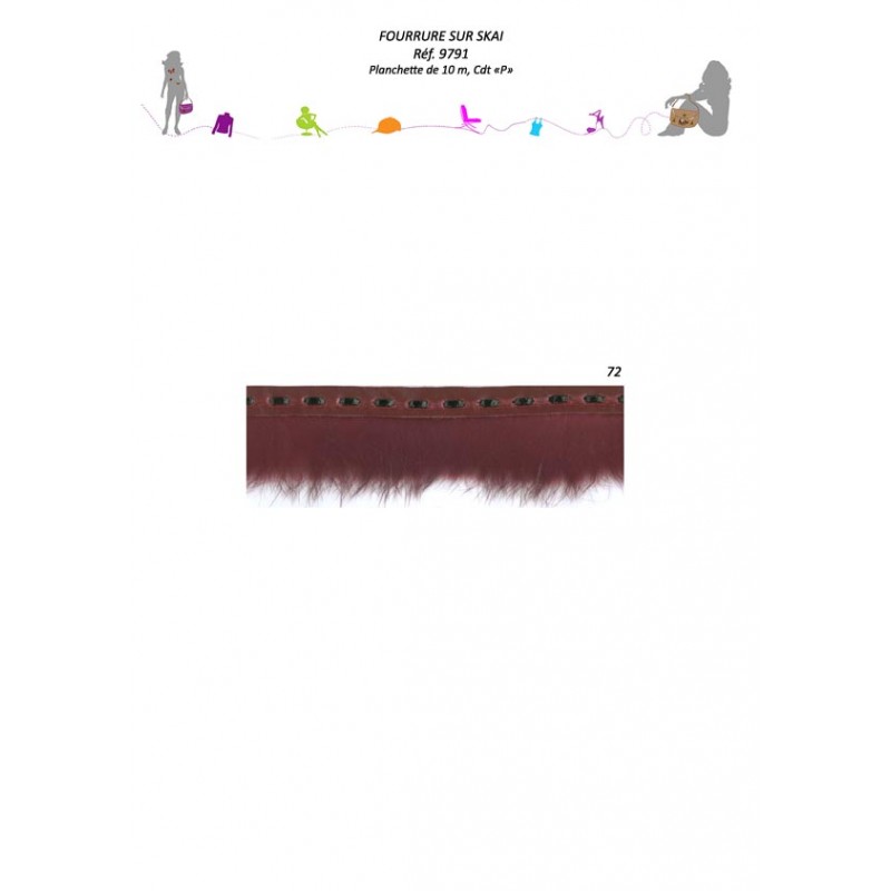 Stephanoise S9791 - FOURRURE SUR SKAI
