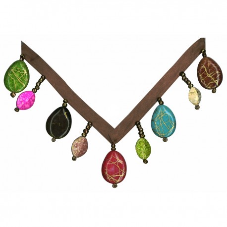 stephanoise S9814 - FRANGE PERLES/PIERRES