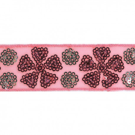 stephanoise S9816 - PAILLETTES SUR TULLE